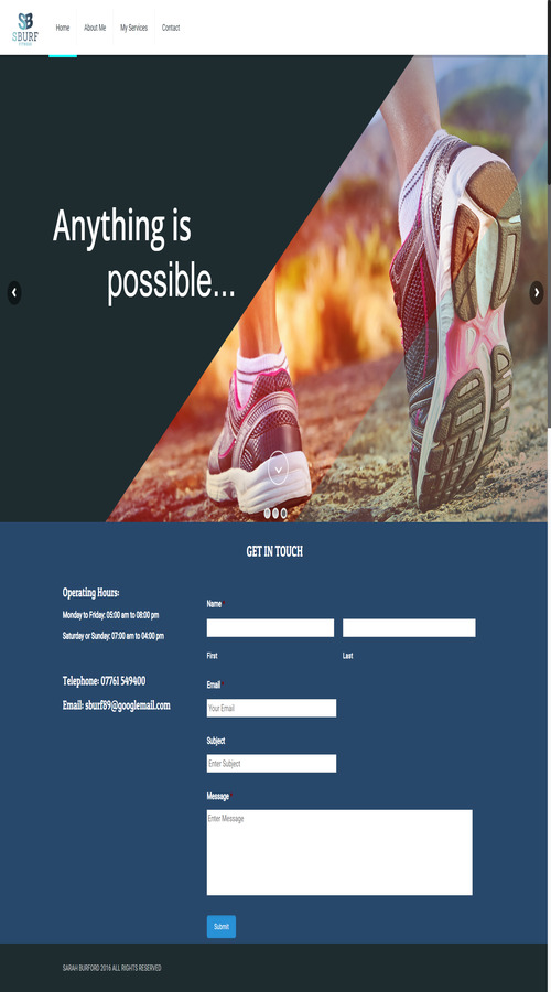 Sburffitness screenshot 1